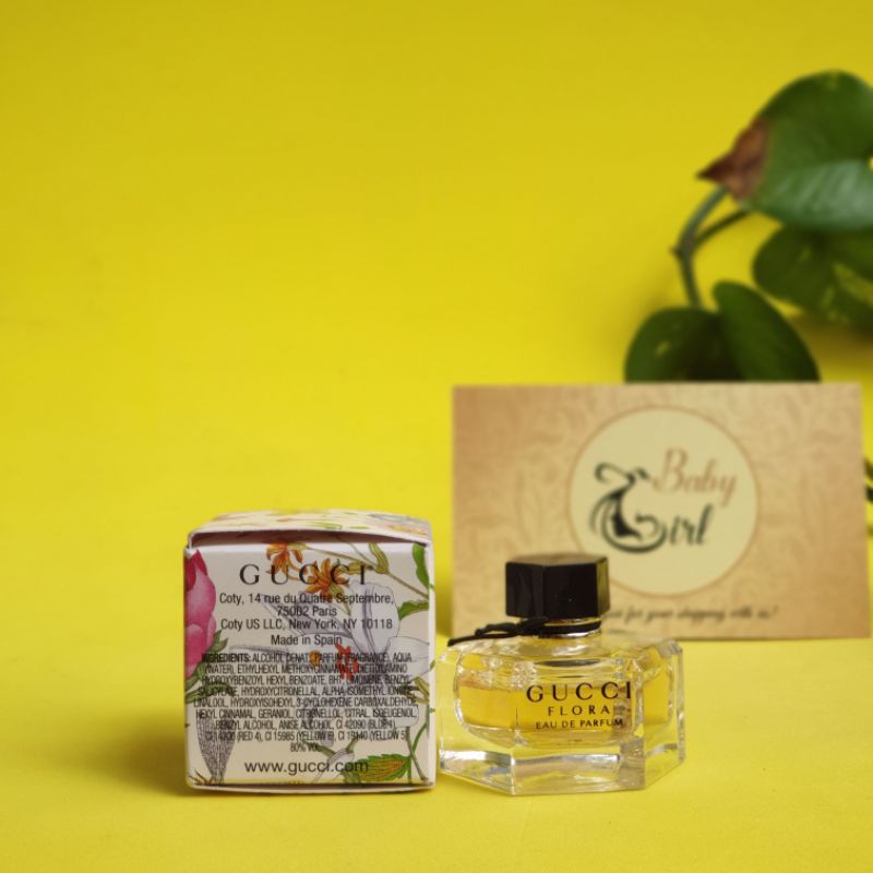 Nước hoa Mini Gucci Flora by Gucci Eau De Parfum 5ml | BigBuy360 - bigbuy360.vn