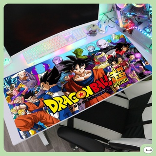 Bàn di chuột/lót chuột/pad chuột cỡ lớn dragon ball super full size 80x30cm - 90x40cm