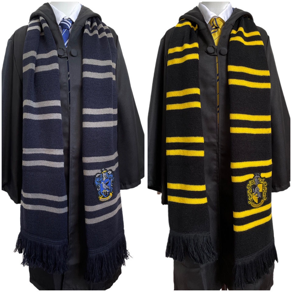 Khăn choàng dài và dày phong cách Harry Potter