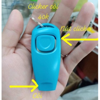 Clicker nút bấm kết hợp còi