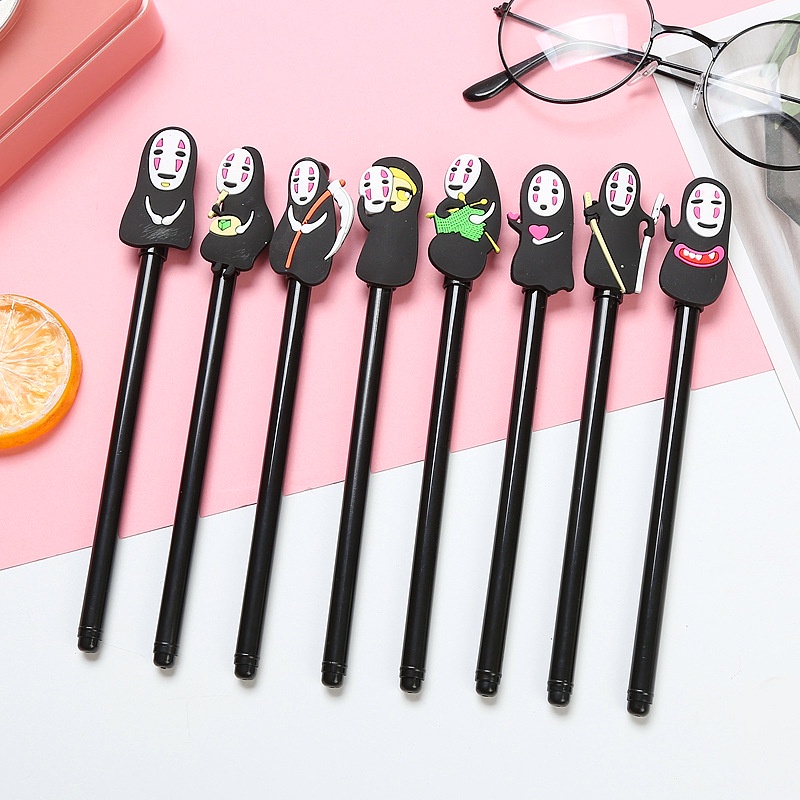 Bút Bi Viết Hình Vô Diện Anime Vùng Đất Linh Hồn - Bút Bi Nước Học Sinh, Sinh Viên Văn Phòng Mực Đen