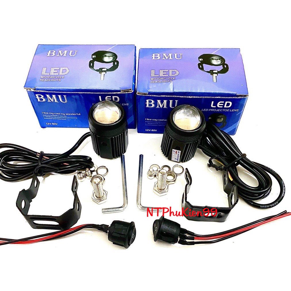 Đèn Trợ Sáng Bi Cầu Mini 2 Màu - Hàng Chuẩn Loại 1 BMU -Bảo Hành 1 Năm