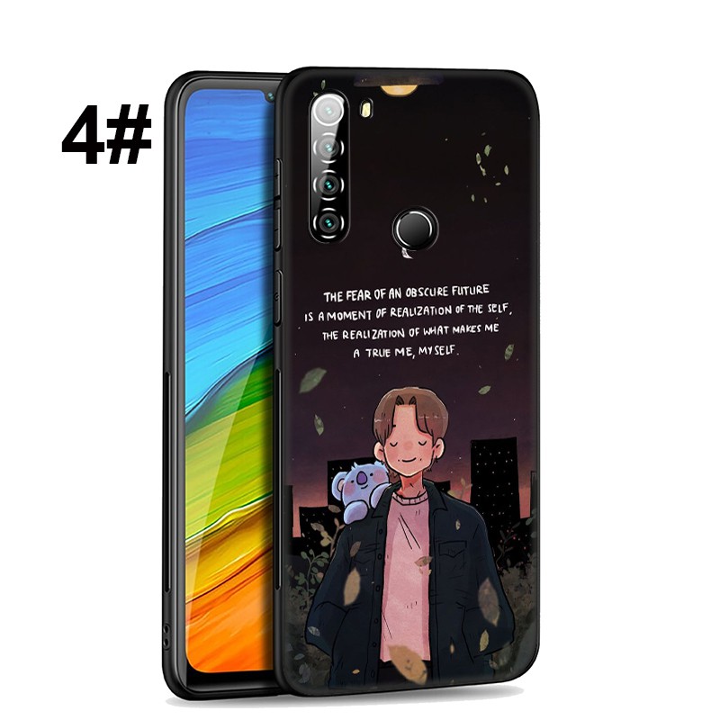 Ốp Lưng Mềm Cho Xiaomi Redmi Note 8t 8 7 6 5 Pro Poco X2 Note5 Note6 Note7 Note8 Sh213 Bts Jk V Rm Jin Suga Jhope Jimin