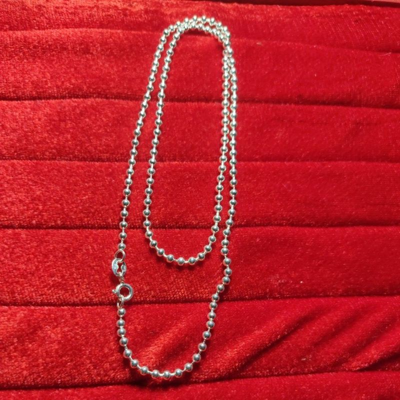 DÂY CHUYỀN BI BẠC TA NỮ