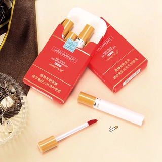 Set 4 son fengfang màu tươi trẻ chống nước, có dưỡng bao thuốc đỏ
