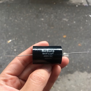 2 con tụ loa phân tần 3.3uf-400v