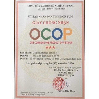 CÀ PHÊ AZ ARABICA RANG MỘC 500