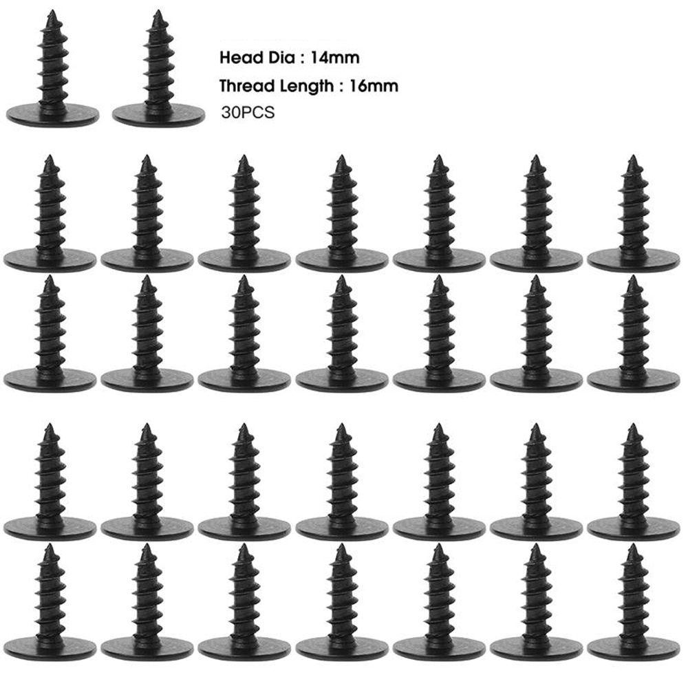 Set 30 Đinh Vít Nhựa Cho Động Cơ Xe Ô Tô