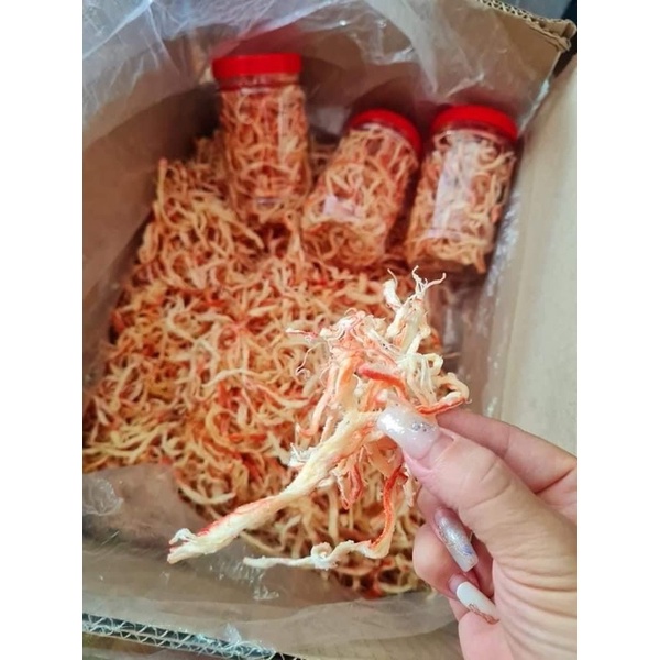 Khô Mực Hấp Nước Dừa Xé Cay Loại Ngon
