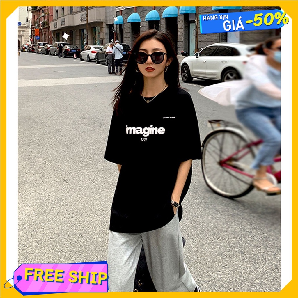 Áo thun unisex nam nữ form rộng, áo phông tay lỡ form rộng