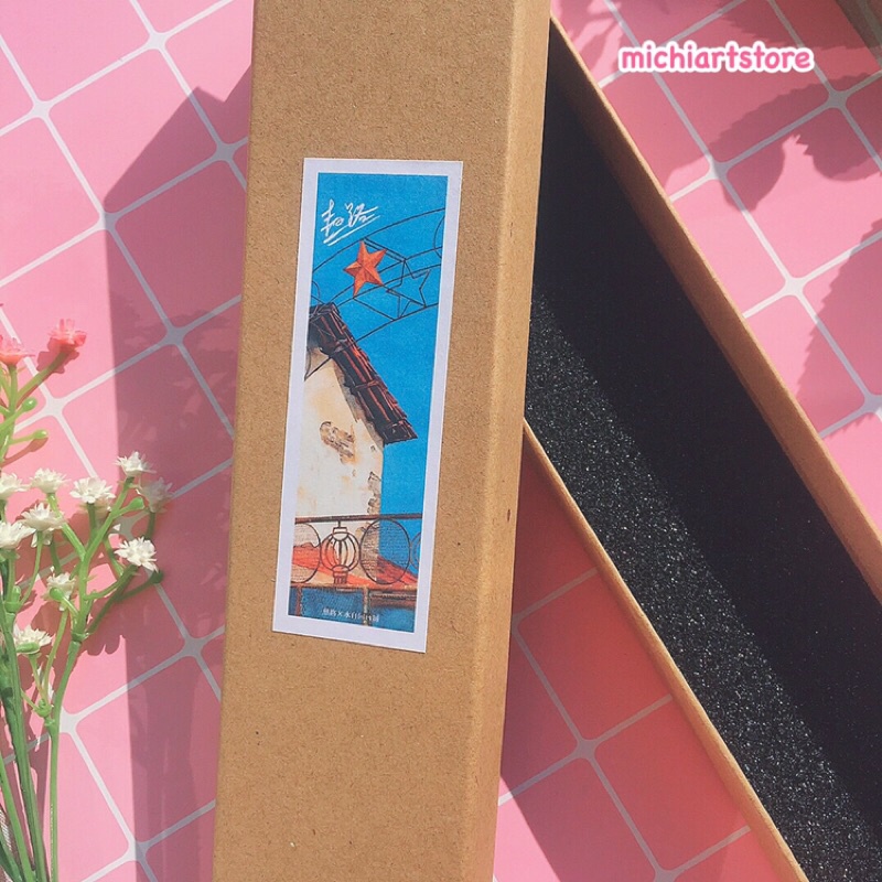 [Michi Art Store] Ngao Lộ - Bút lông vẽ màu nước thủy mặc, cọ thư pháp lông thú - Welkin Thủy Tự Nhàn