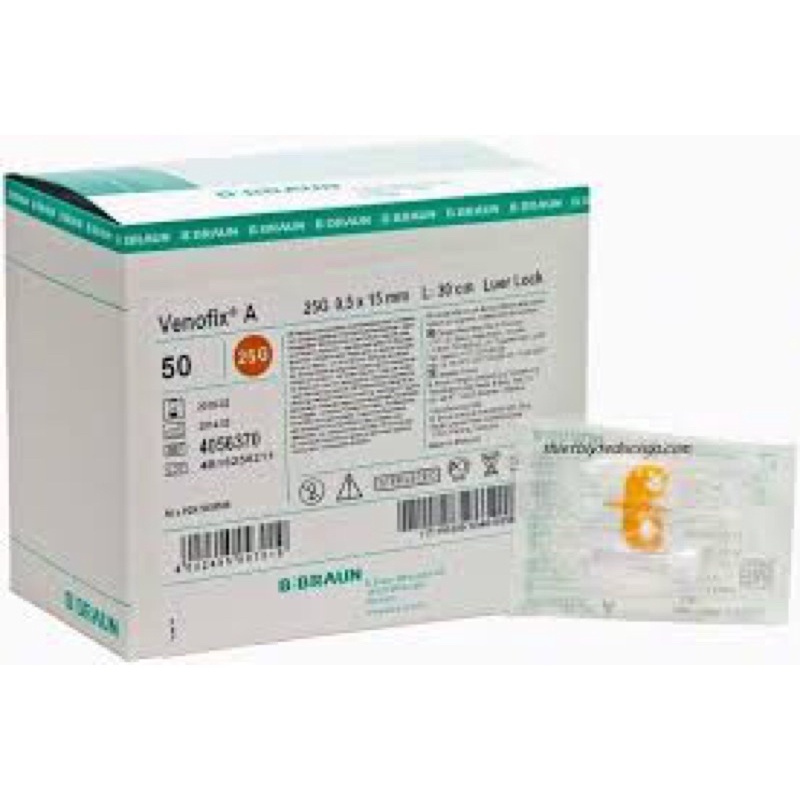 Kim Cánh Bướm Truyền Tĩnh Mạch 23G, 25G Braun