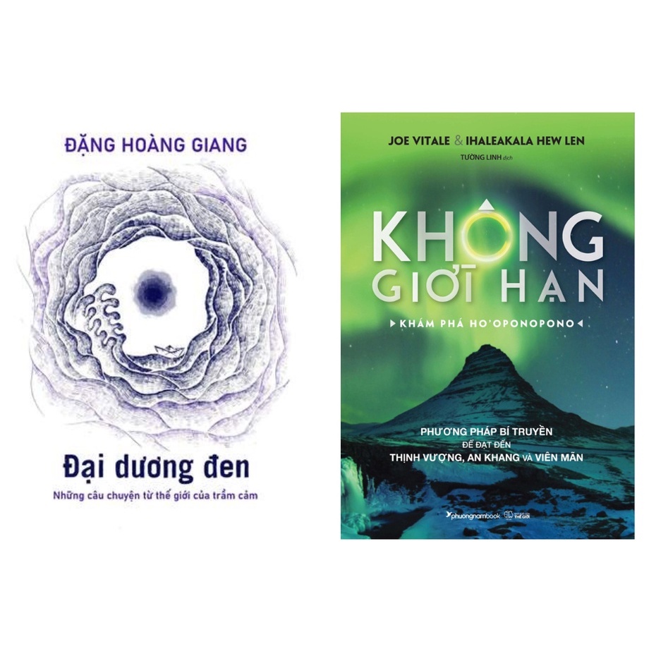 Sách Combo 2 Cuốn: Đại dương đen + Không Giới Hạn