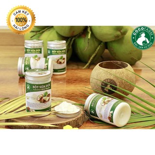 Bột Sữa Dừa Cocofarm Nguyên Chất Không Đường 200g