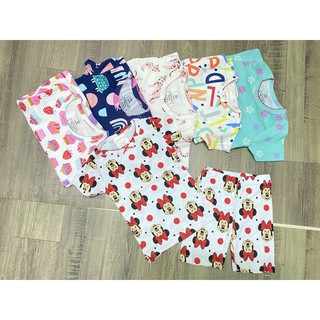 Bộ Cộc Tay Cho Bé 💖FREE SHIP💖 Combo 3 Bộ Bozip Cộc Tay Cho Bé Trai Bé Gái