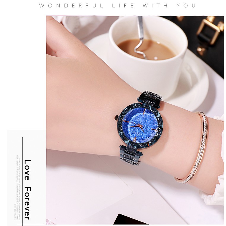 Đồng hồ nữ GEDI SOFIA DAISY Sang chảnh - Sơn tĩnh điện cực bền màu + Tặng Hộp & Pin