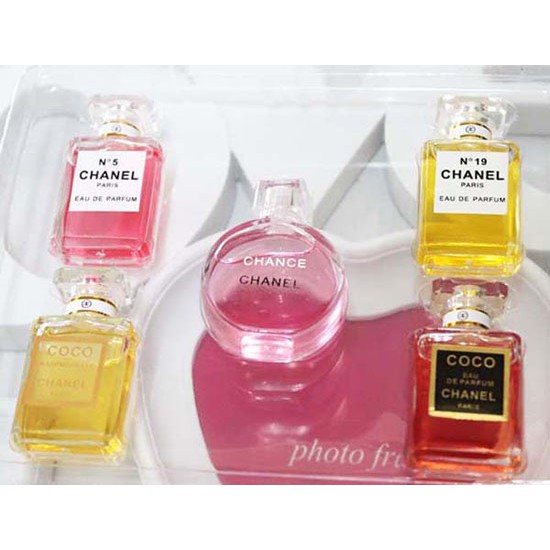 Bộ 5 chai dầu thơm 20ml