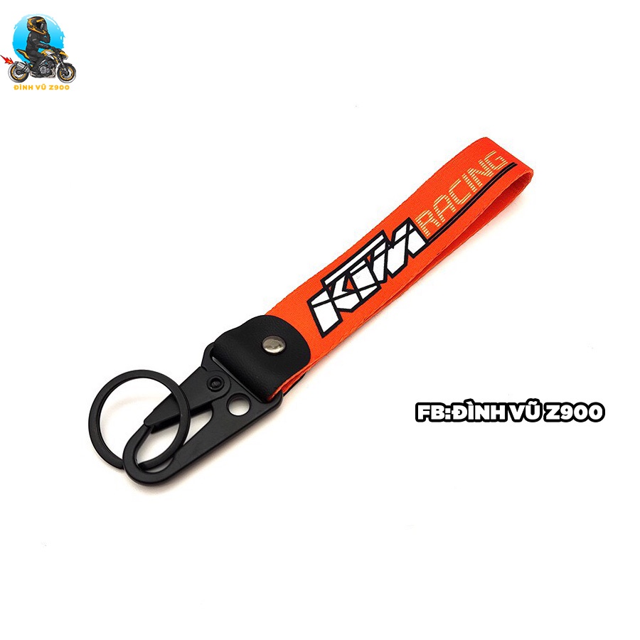 Móc chìa khóa đầu bấm kim loại CHẮC CHẮN, logo IN các hãng xe phân khối lớn, các hãng pô, dầu nhớt