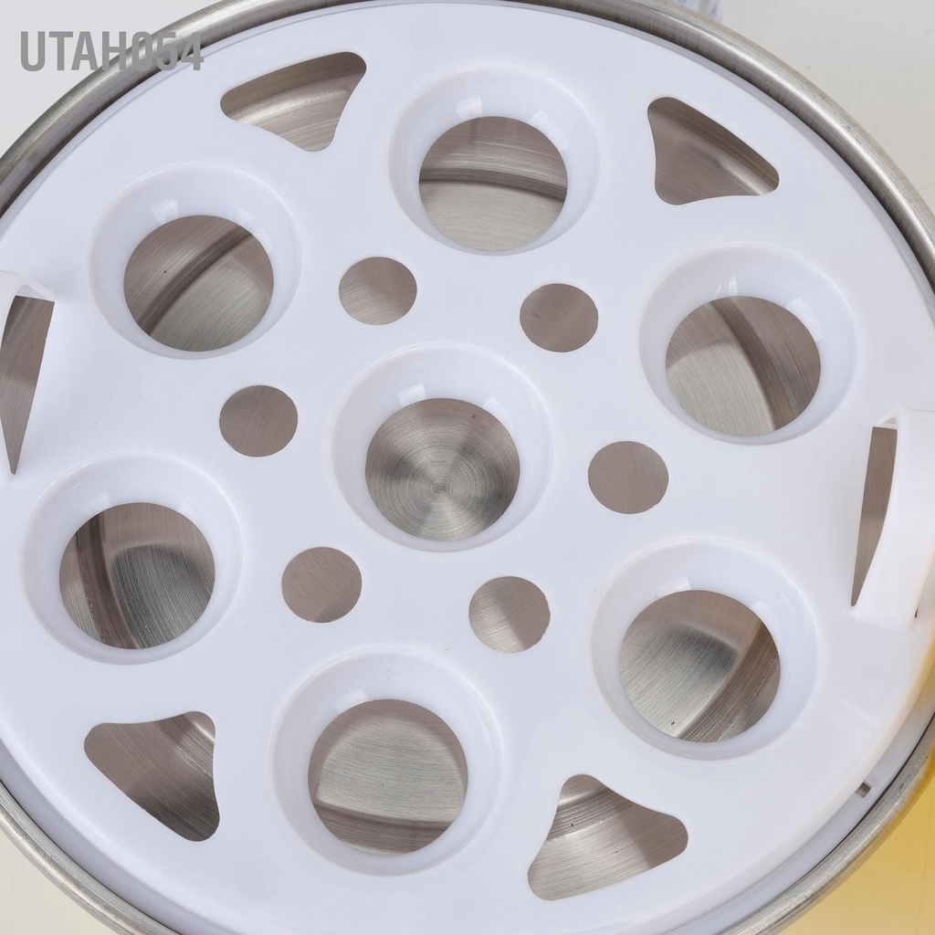 [Hàng Sẵn] Máy Hấp Trứng Hình Gà 7 Ngăn Đa Năng Tiện Dụng【Utah054】