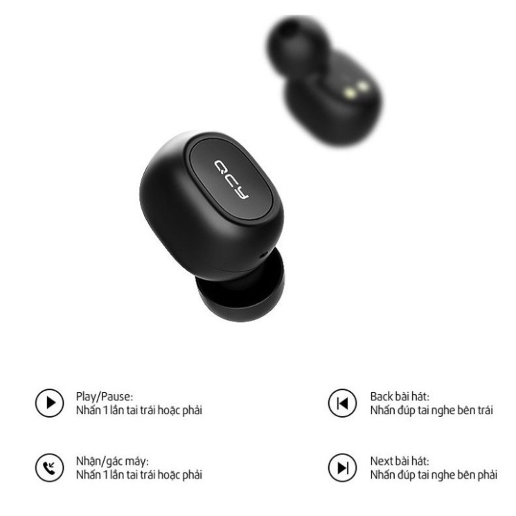 ĐỈNH CHÓP Tai nghe Bluetooth QCY T1 SIÊU HOT