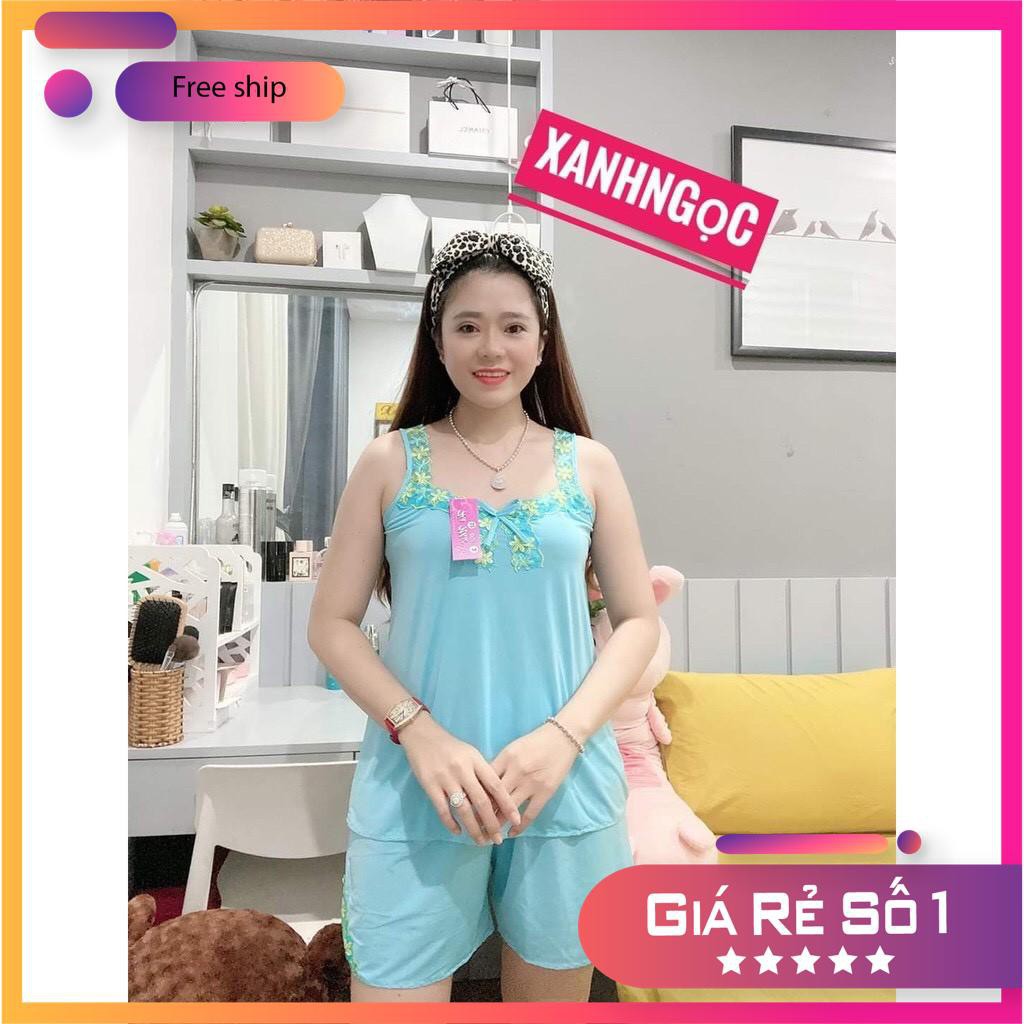 Đồ bộ ngủ thun lạnh Size từ 40-65kg | BigBuy360 - bigbuy360.vn