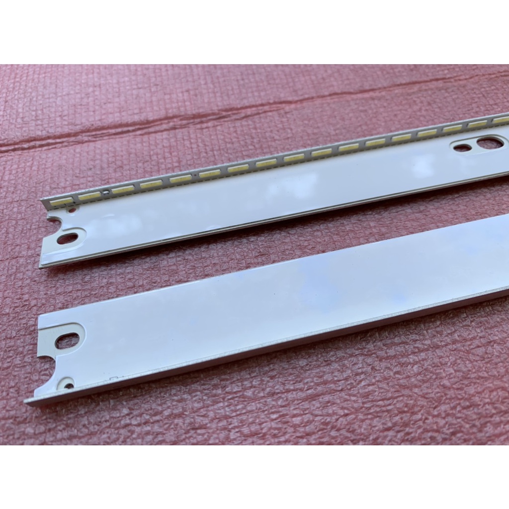 BỘ LED TIVI SAMSUNG 49KU6400 49KU6500 49MU6400 49MU6500 MỚI 100% BỘ 2 THANH TRÁI VÀ PHẢI, MỖI THANH 58 BÓNG, DÀI 53,2cm