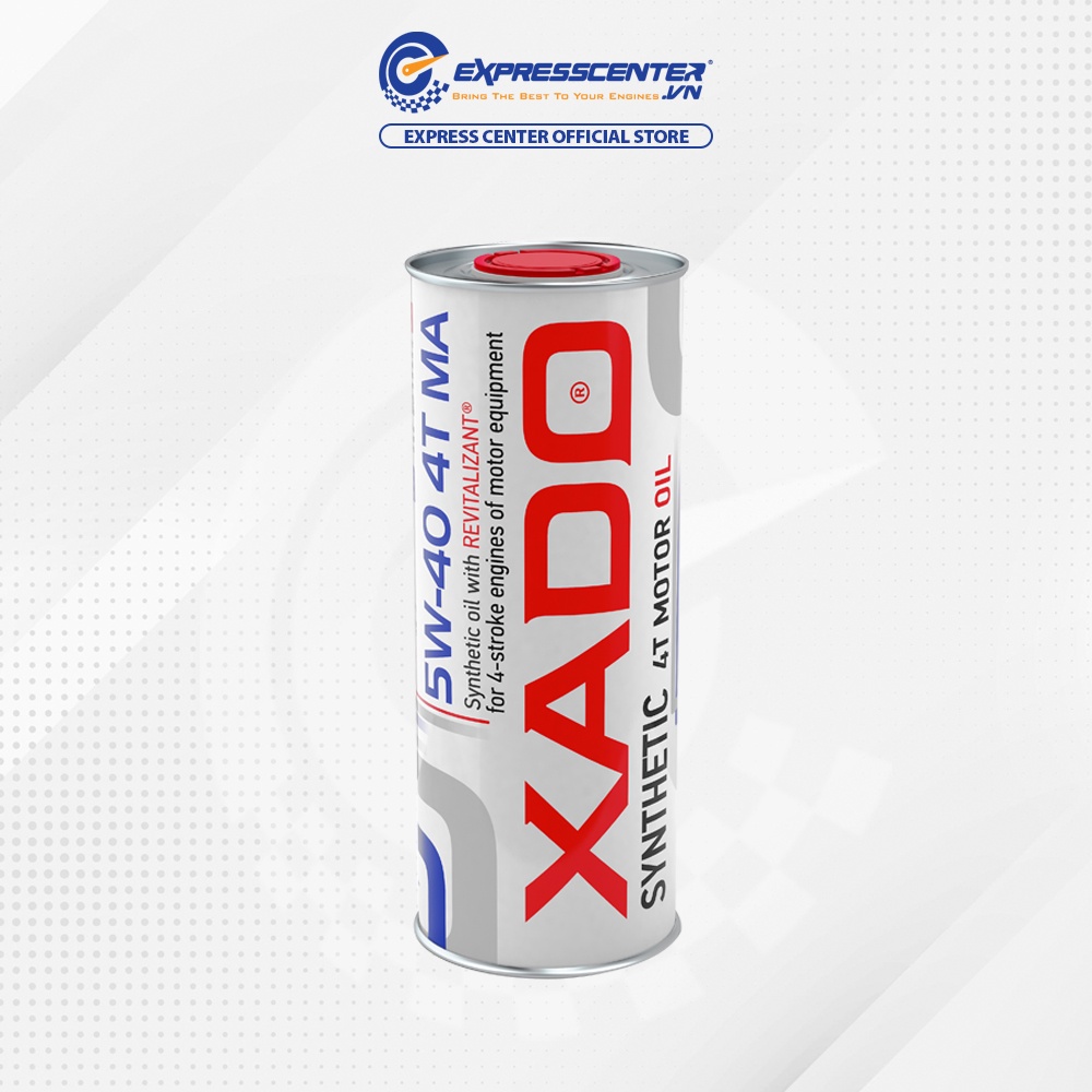 Dầu nhớt XADO ATOMIC OIL 5W40 4T MA