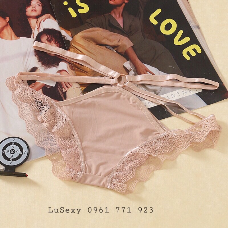 QUẦN LÓT NỮ SEXY ĐAN DÂY CAO CẤP - Quần lót nữ đẹp màu trắng đen vàng da beo da báo