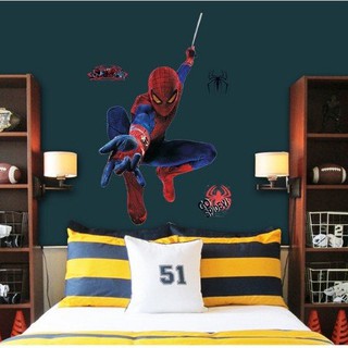 Tranh dán tường NGƯỜI NHỆN 1 siêu đáng yêu - decal dán tường cho bé