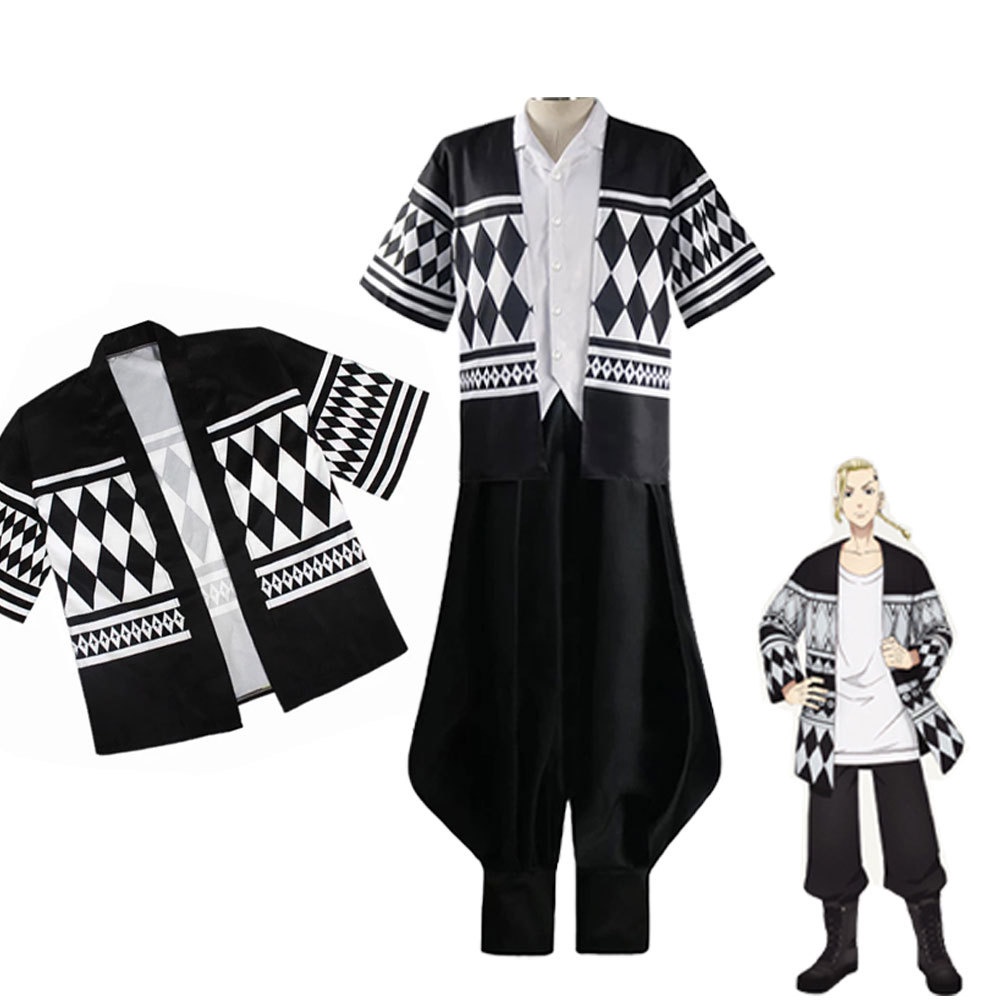 Áo Khoác kimono Hóa Trang Nhân Vật haori yukata Trong anime tokyo avenger