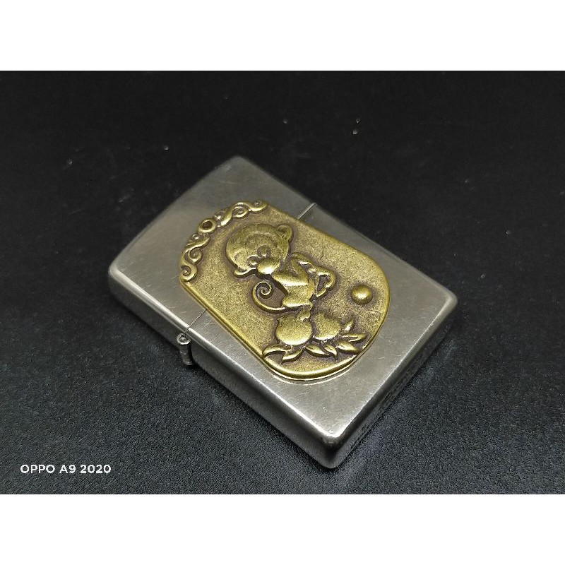 emblem dán zippo bằng đồng Nguyên khối ( không kèm zippo )