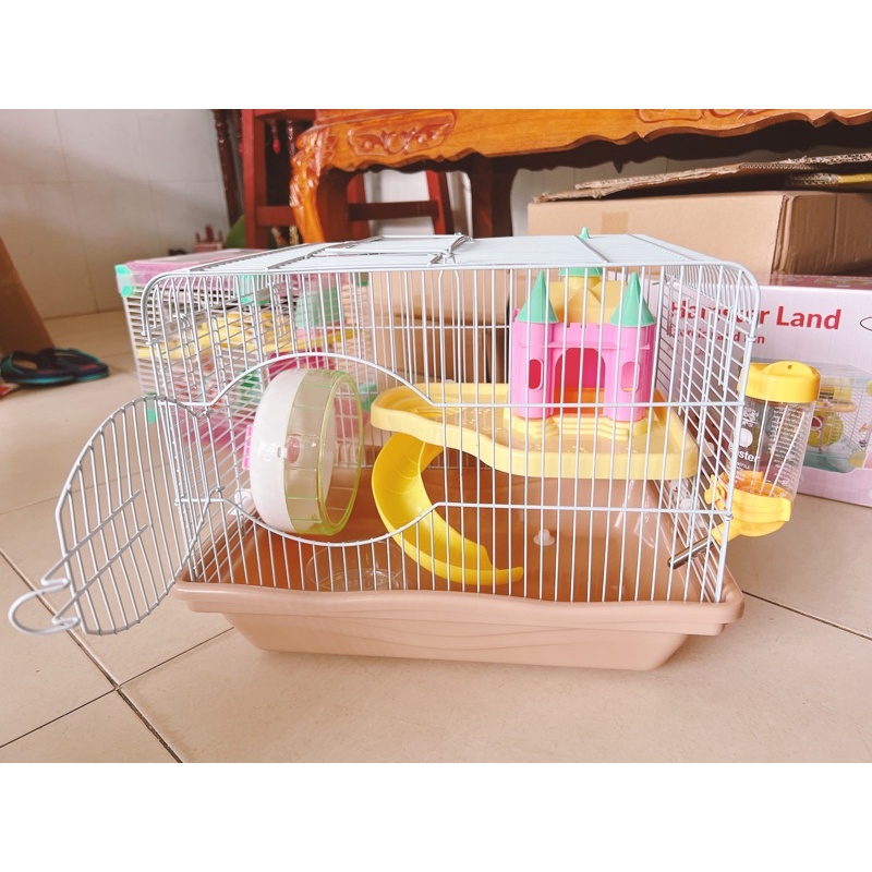 Lồng lâu đài lớn. Lồng lâu đài nuôi hamster