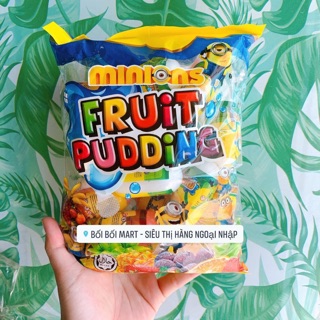 🍇🍑🍒thạch trái cây pudding minion. 🍓🍑💥🍇 set 10 cục