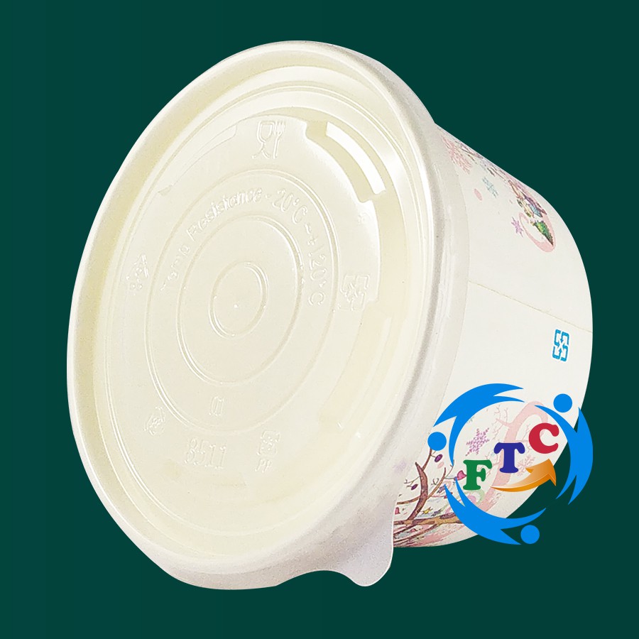 "CAO CẤP" TÔ GIẤY PO TRÁNG 2 LỚP FTC 850ml | BigBuy360 - bigbuy360.vn