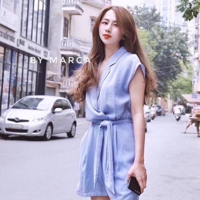 Q273 #mango JUMPSUIT CỔ VEST ✖️ #285k