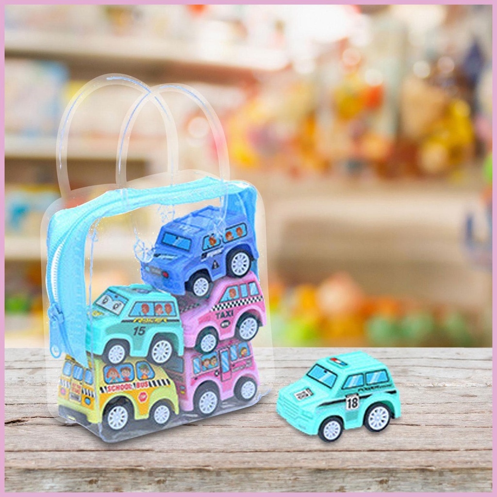 Set 6 Xe Hơi Đồ Chơi Mini Cho Bé