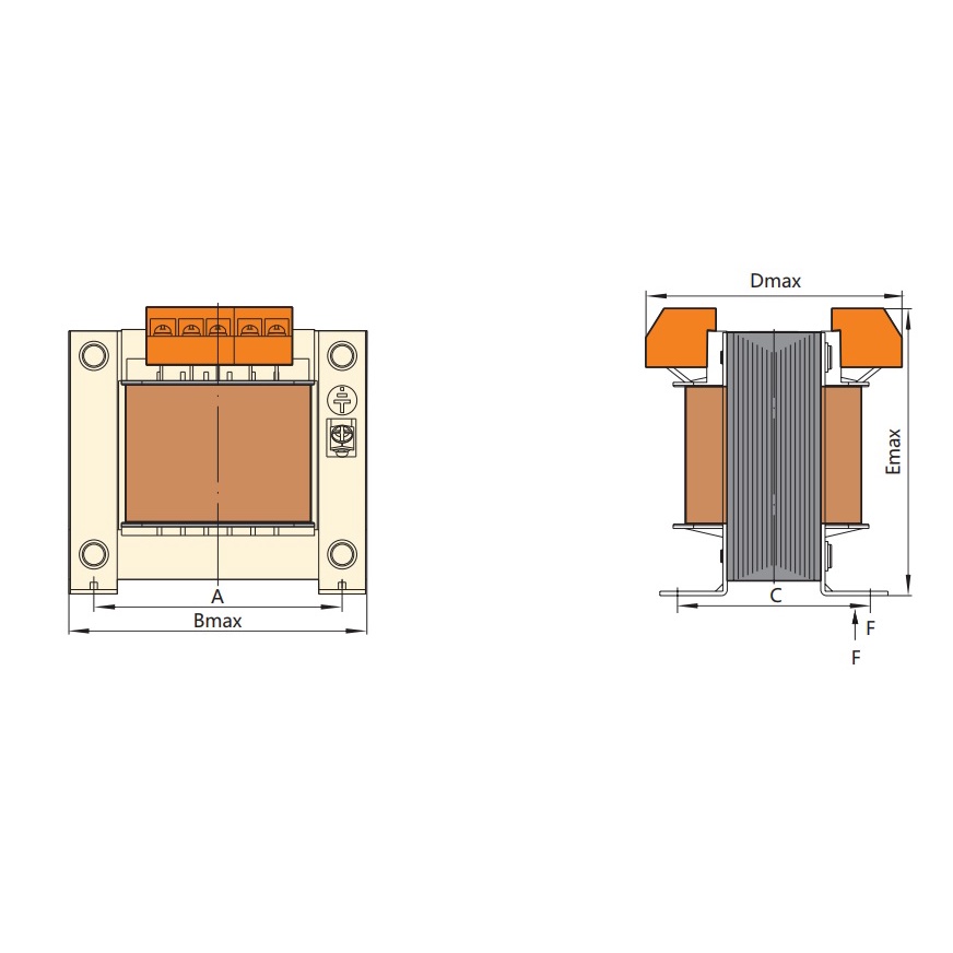 Biến áp cách ly NDK CHINT 700-1000VA