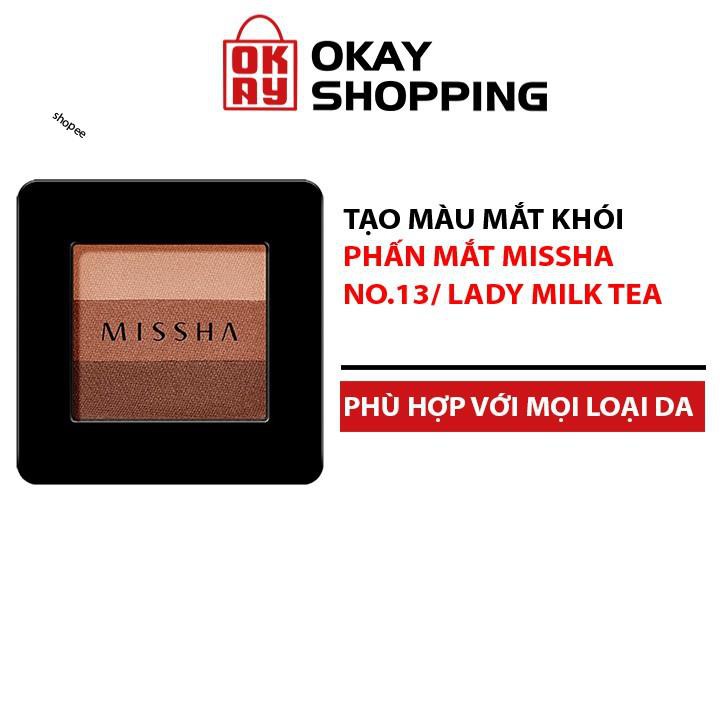 Phấn Mắt 3 màu Missha Triple Shadow No.14 Dewy Apricot 1.5g