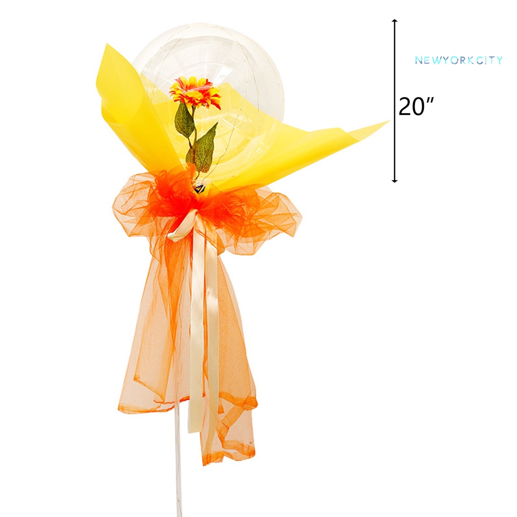 1 Set Bong Bóng Bobo Có Đèn LED Phát Sáng Độc Đáo