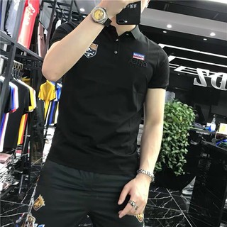 Áo thun nam thời trang Hàn Quốc áo cổ bẻ tay ngắn PAN