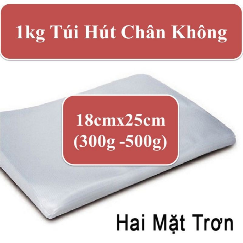 Túi Hút Chân Không Thực Phẩm Mặt Trơn 1 kg