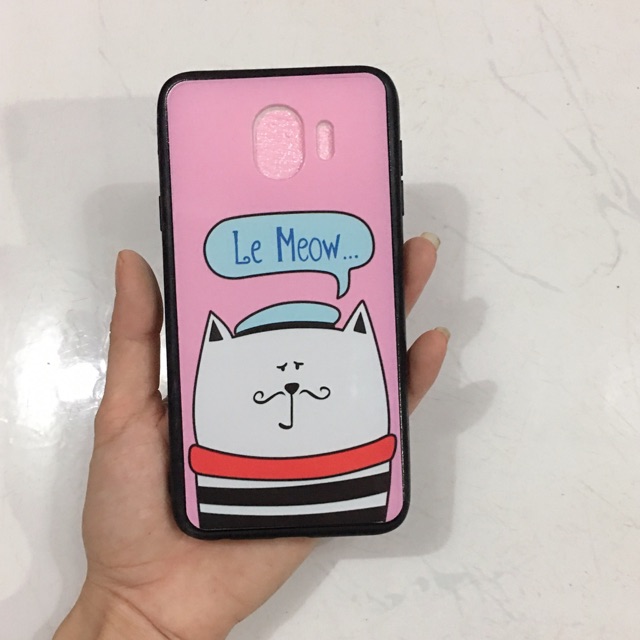 Ốp lưng mèo trắng sam sung J4