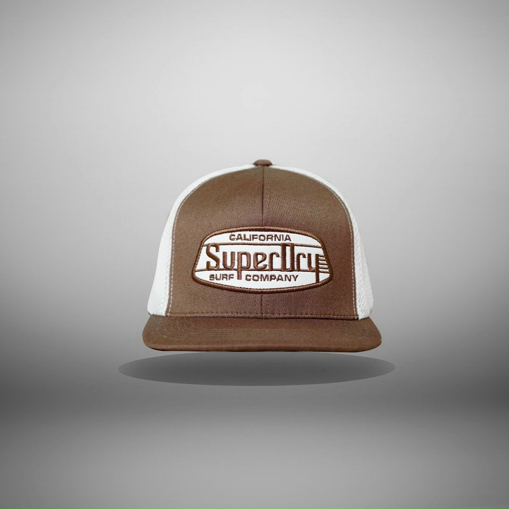 Mũ nón kết lưỡi trai snapback SuperDry California vàng phối lưới thời trang cao cấp form đẹp cá tính