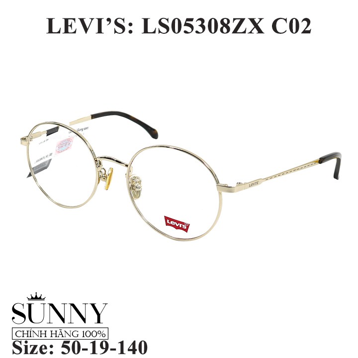 Gọng kính nam nữ Levi's LS05308ZX màu sắc thời trang màu sắc thời trang chính hãng, thiết kế dễ đeo b