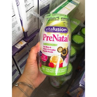 Kẹo ngậm Vitafusion PreNatal bổ sung vitamin cho mẹ bầu 90 viên