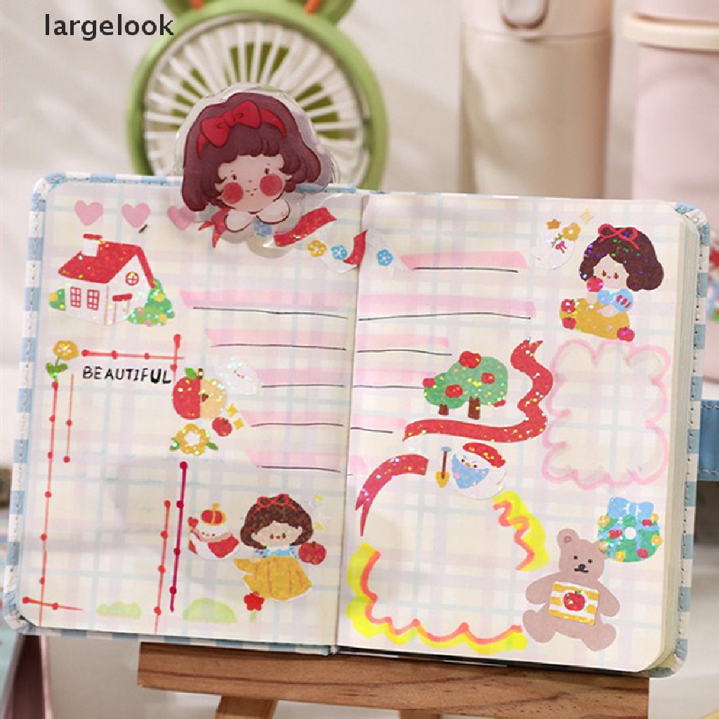 1 Tấm Hình Dán Công Chúa Tiên Nữ Lấp Lánh Trang Trí Sổ Nhật Ký Album Ảnh ♨Nóng Bỏng