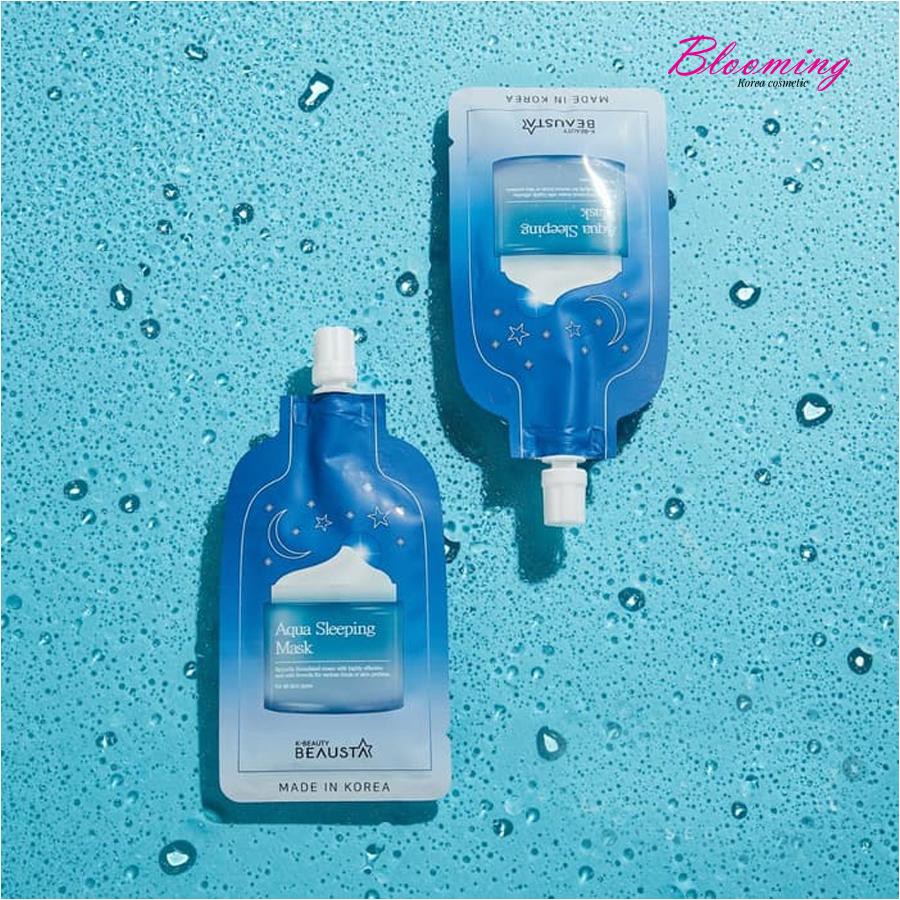 Mặt nạ ngủ dưỡng ẩm cho da Beausta Aqua Sleeping Mask 20ml