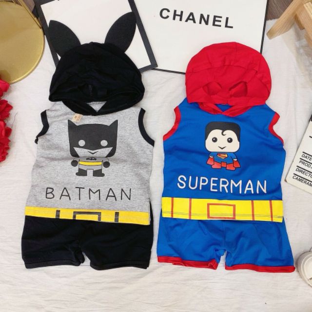 8_20 kg ( có số đo áo) Bộ siêu nhân siêu kute cho bé _HÀNG ĐẸP_ BÁN SHOP_ KHĂN RẰN SHOP