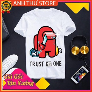 Áo among us áo thun in hình among us màu trắng siêu hot sale 85%