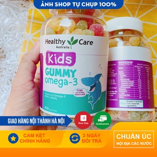 KẸO DẺO Healthy Care Kids GUMMY OMEGA 3 - Úc